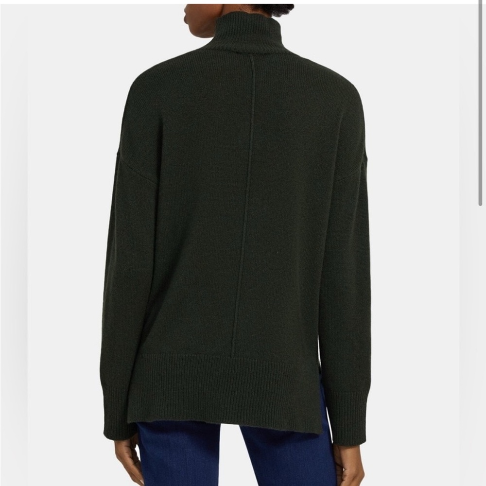 Theory Cashmere Slouchy Turtleneck - Picture 3 of 6